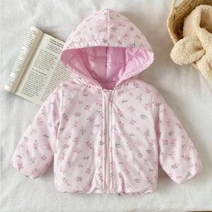Floral Pink Kids Jacket